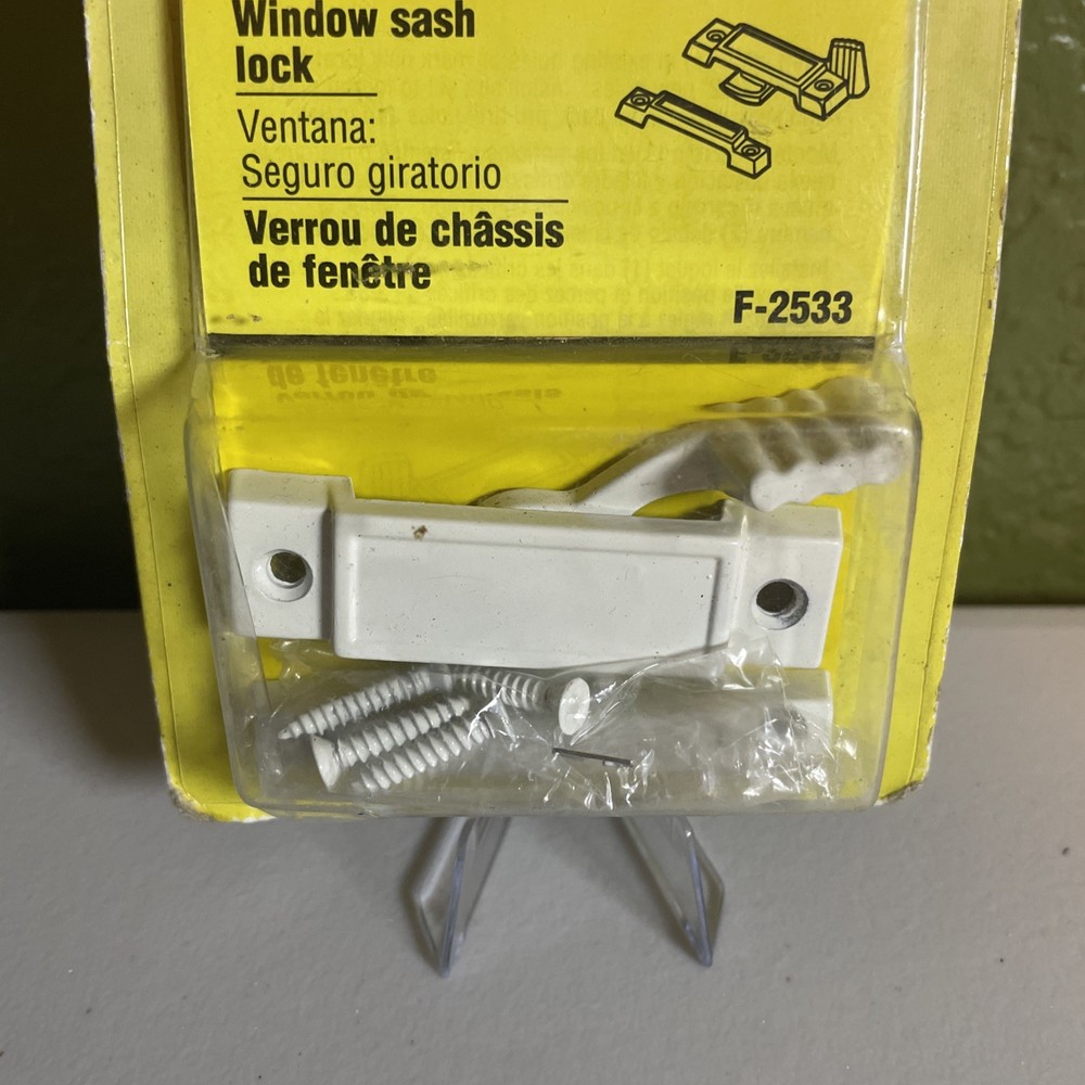 Prime Line Window Sash Lock & Keeper F-2533 - Window Replacement Hardware