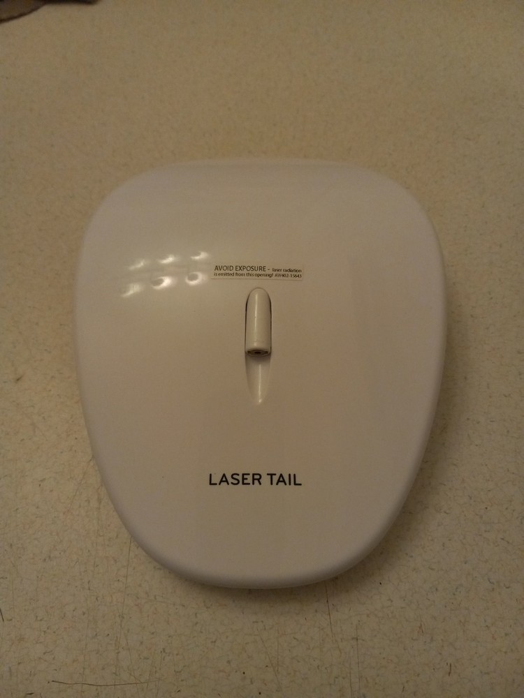 PetSafe Laser Tail Mobile Interactive Light Cat Toy Moves Randomly.  USED Works