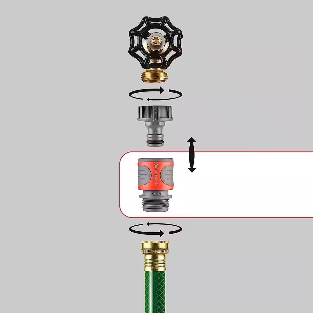 5 Piece Water Tight Fit Quick Connect Set
