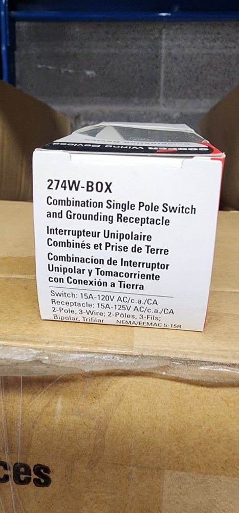 Cooper combination plug switch