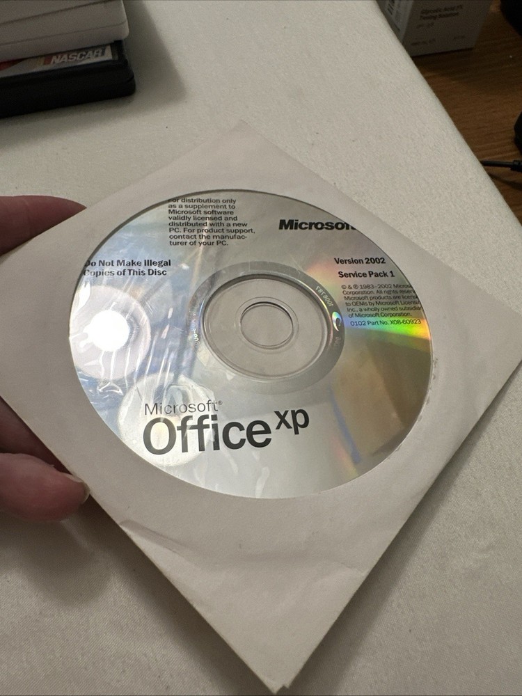 Microsoft Office XP Service Pack 1 CD