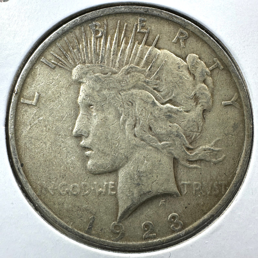 1923 $1 Silver Peace Dollar (89509)
