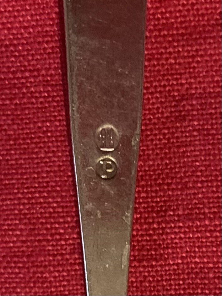 Vintage 1920s Danish Silverplate Teaspoon