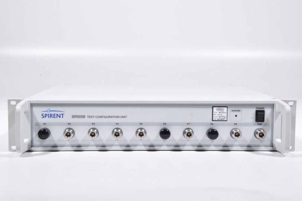 SPIRENT SR5058 Test Configuration Unit SN UCU310F1