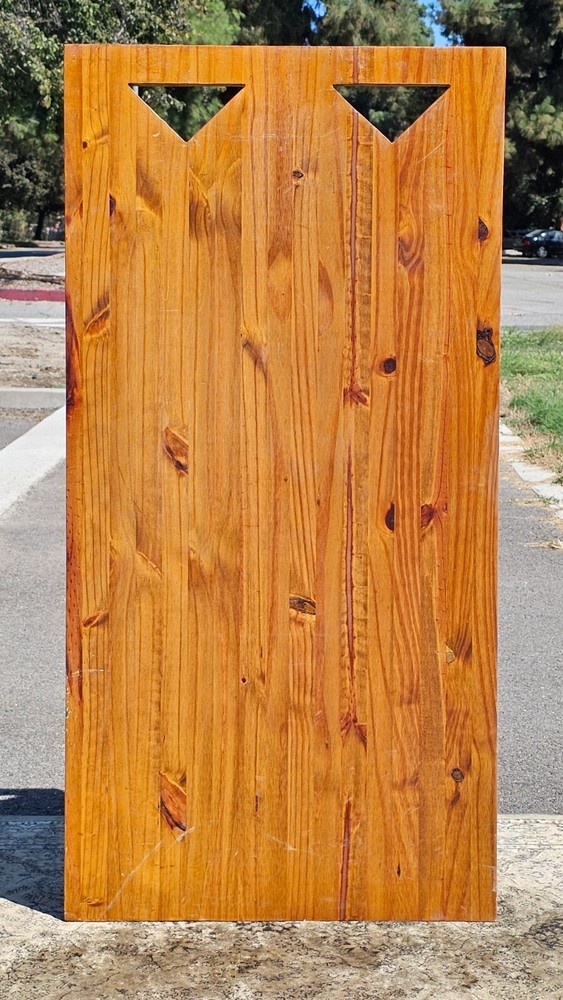 Vintage Rustic Wood Panel Board For Your Project 23"W x 46"H x 5/8"D