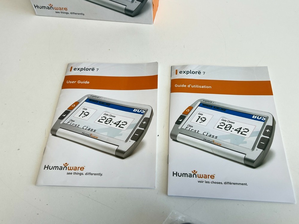 PP27: Humanware Explore 7 Handheld Electronic Magnifier - Read Condition
