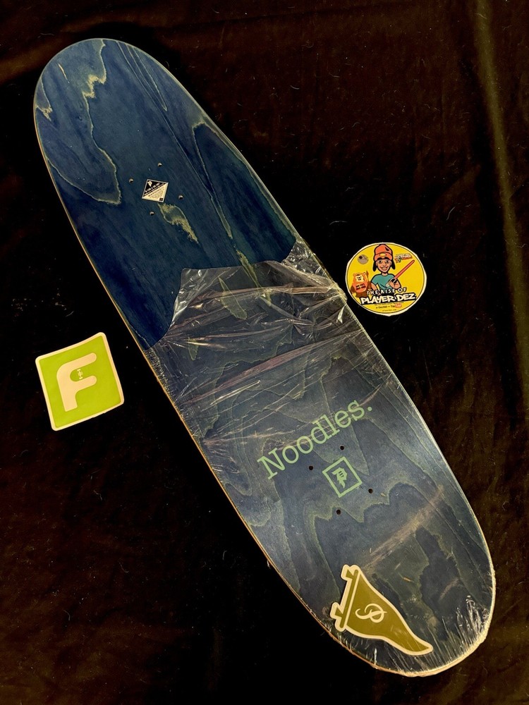 RARE SIGNED Primitive Franky Villani Noodles Skateboard Deck Egg Shaped AUTO