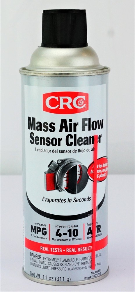 2 Pack CRC Mass Air Flow MAF Sensor Cleaner 11oz Can 05110