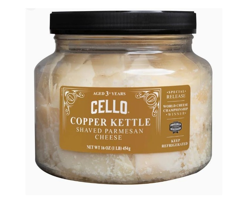 Cello Copper Kettle Shaved Parmesan Cheese (16 oz)