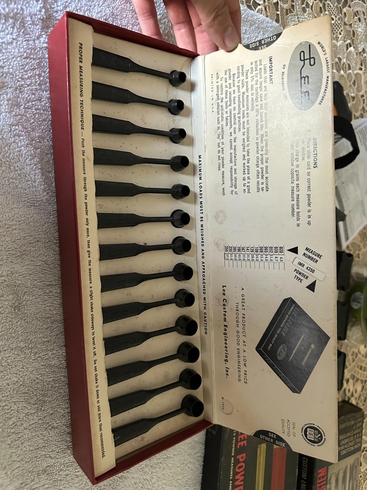 Lee Powder Measuring Kit