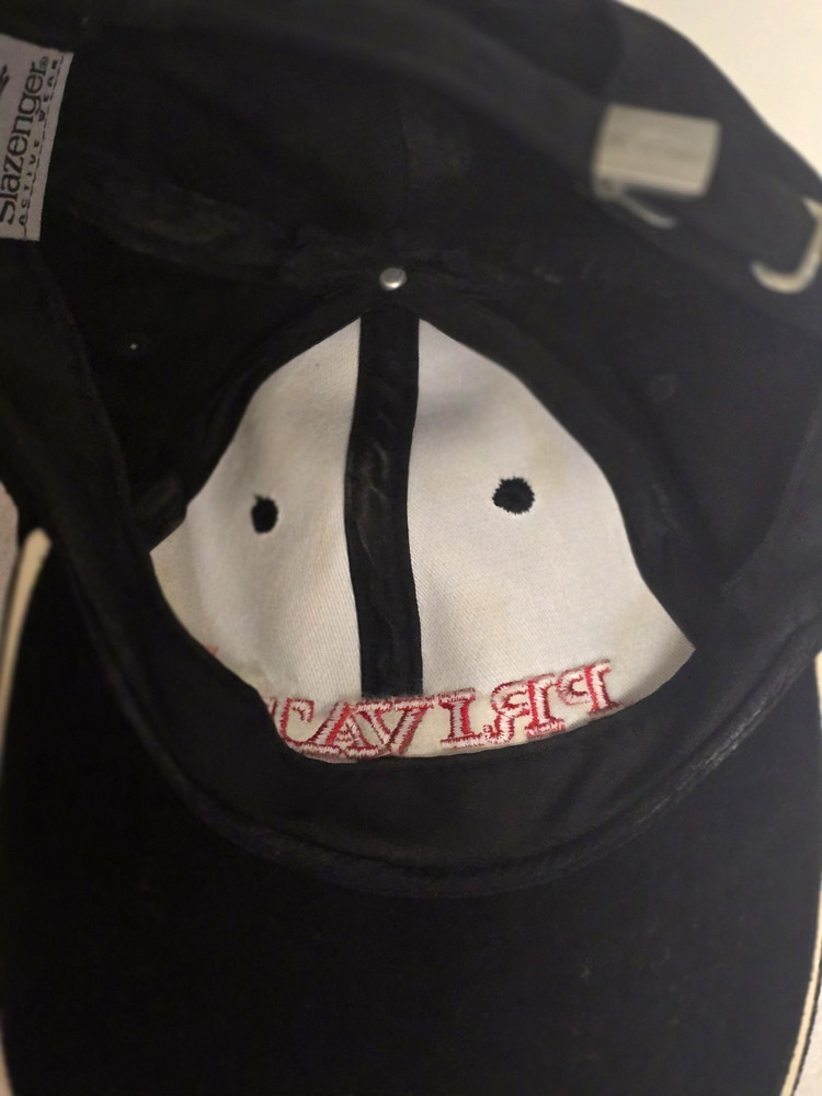 PRIVATE Logo Black Baseball Hat (Adjustable ) by Slazenger