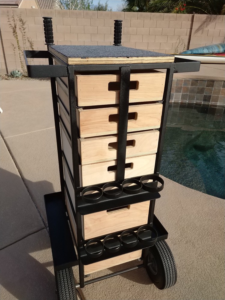 Modern Studio Small Grip Cart / Sound Cart / Prop /