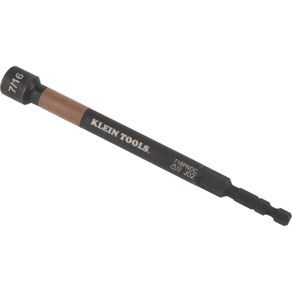 Klein Tools 716PNDC Magnetic Color-Coded Power Nut Setter, 7/16"