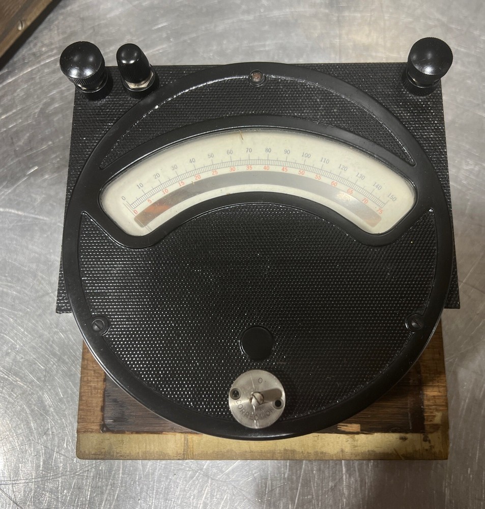 Vintage Weston DC Voltmeter Model 45 Used Surplus