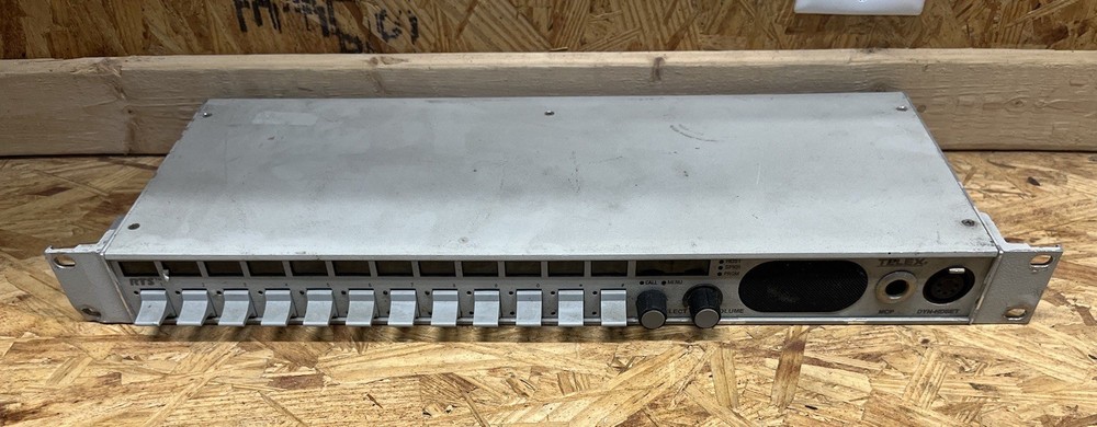 UNTESTED RTS Telex KP-12L 12 Position Key Panel Intercom System