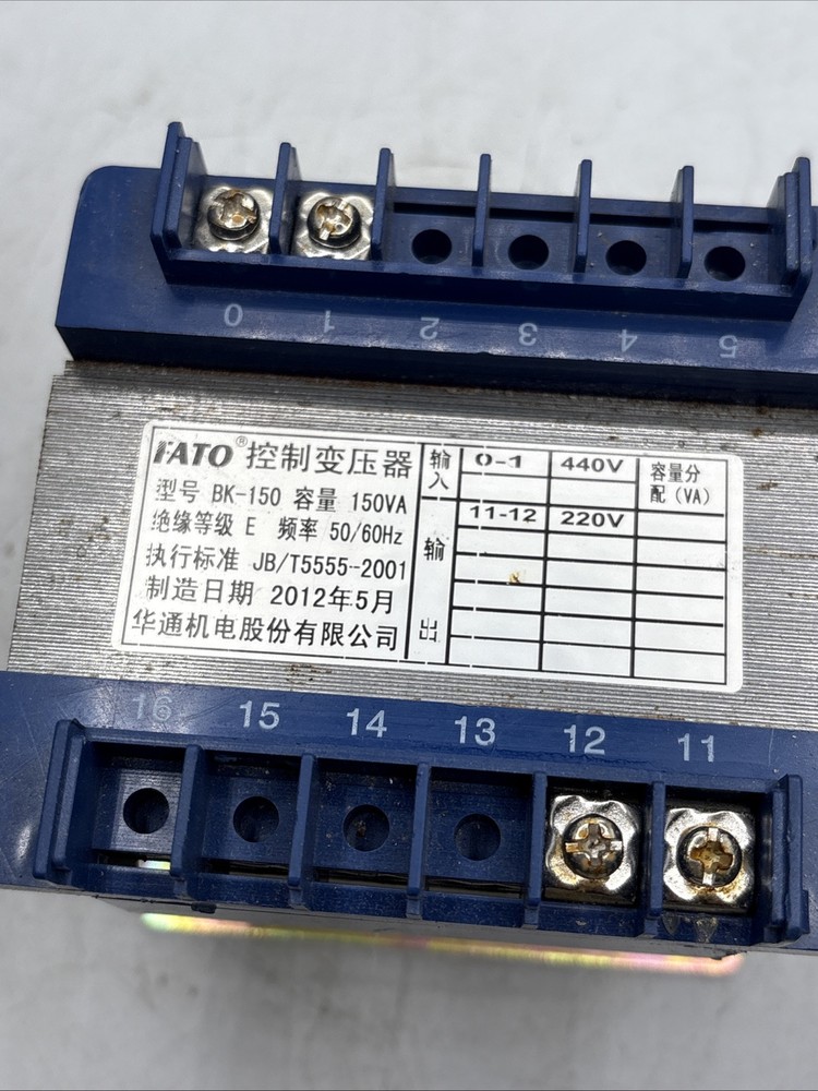 Fato BK 150 Control Transformer