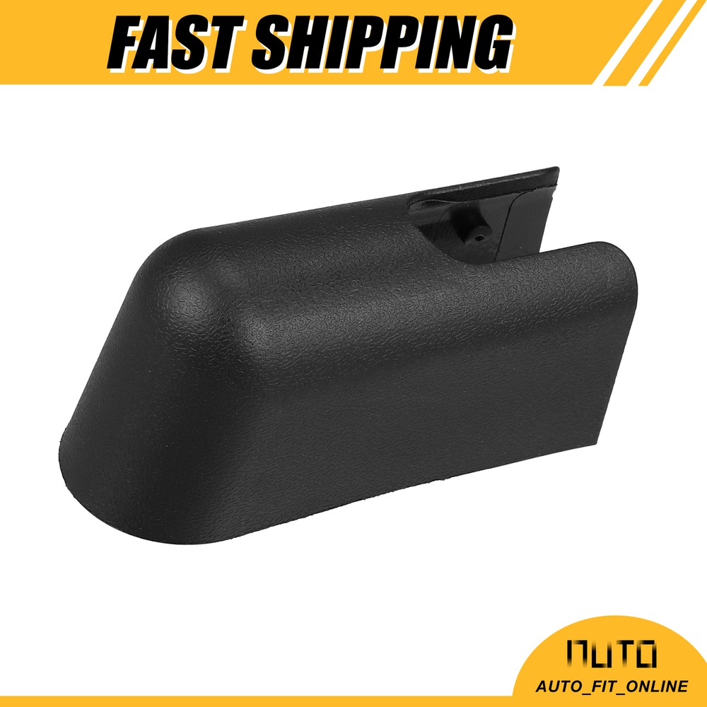 Black Rear Windshield Wiper Arm Nut Cover Cap ONE Custom for Ford Expedition