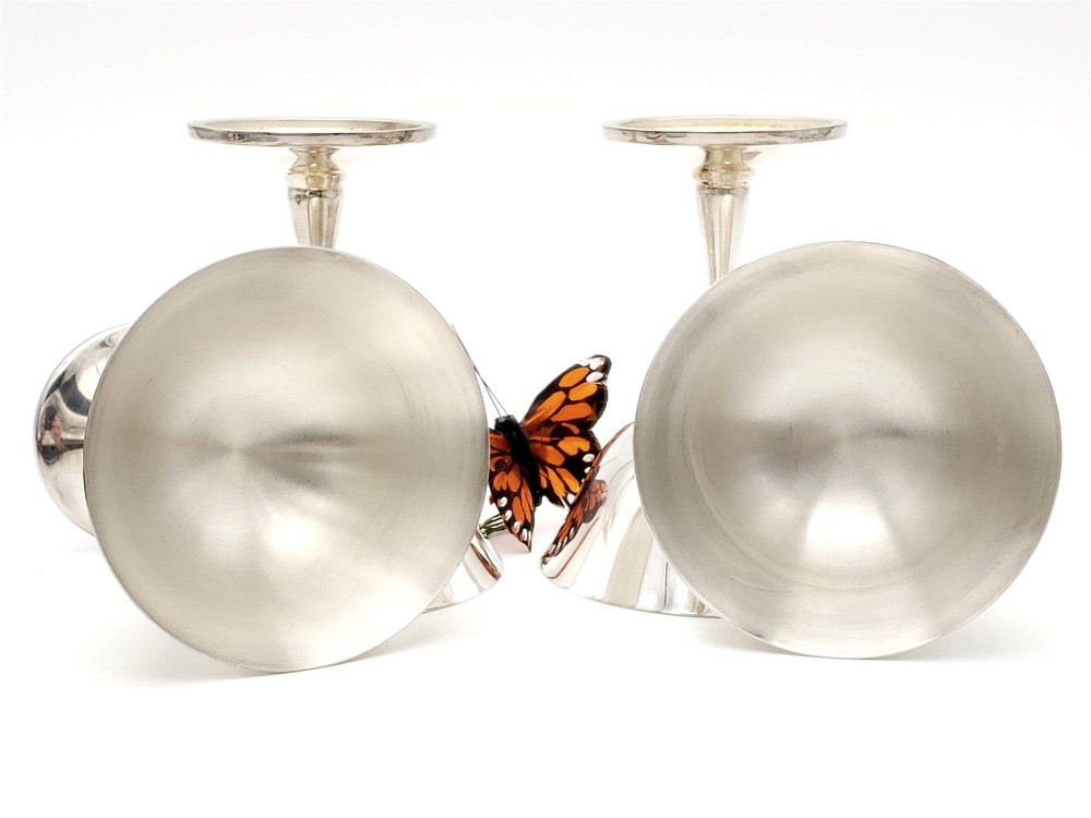 Salem Silver Plate Champagne Cup Set