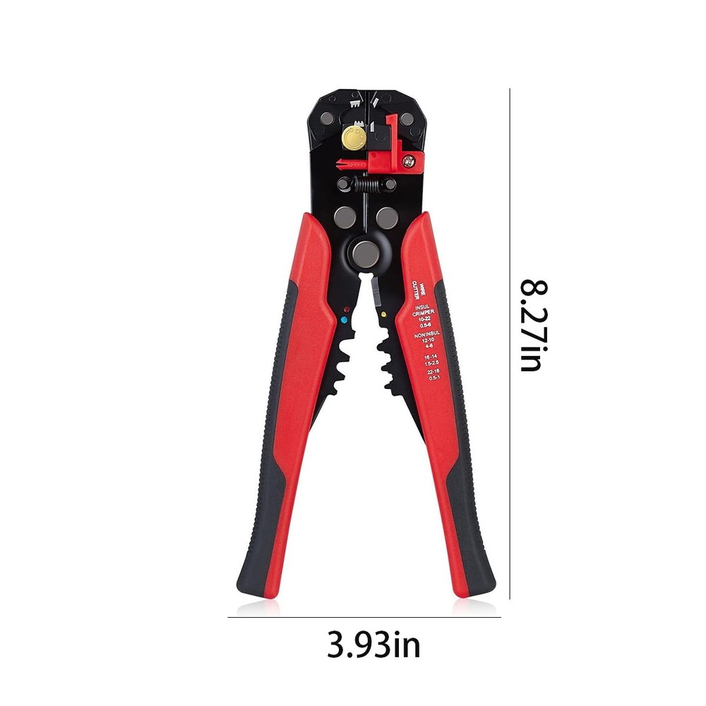 3 in 1 Automatic Wire Stripper Plier Multi Function Cable Crimping Cutting Tool