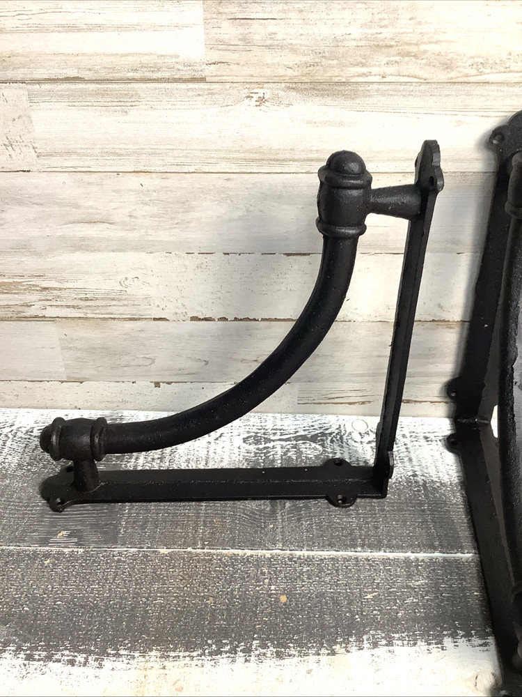 Heavy Cast Iron Shelve Brackets Hardware Not Included 10"x10"