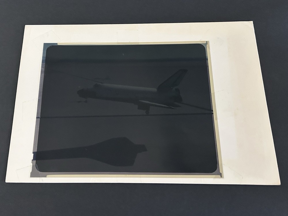 1982 NASA KSC Shuttle Columbia STS-4 Landing Presentation Transparency-642