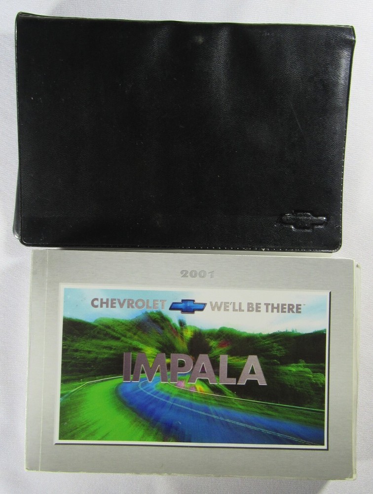 2001 Chevrolet Impala Owners Manual Book