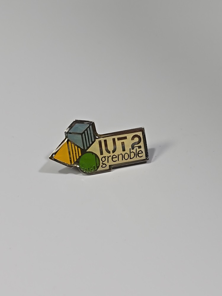IUT2 Grenoble Lapel Pin Small Size
