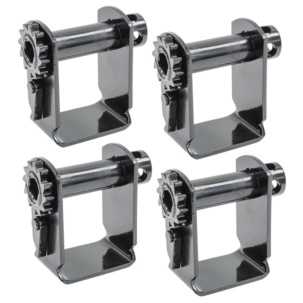 (4 Pack) Trailer Winch - Standard Sliding C Track - Deep Profile