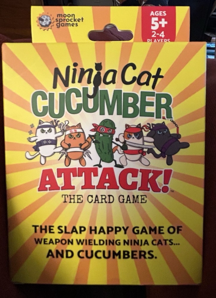 Ninja Cat Cucumber Attack!