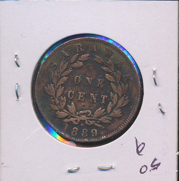 SARAWAK - 1889 - CENT - #6603