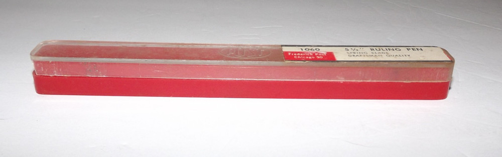 Vintage Post 5 1/" Ruling Pen Spring Blade #1060