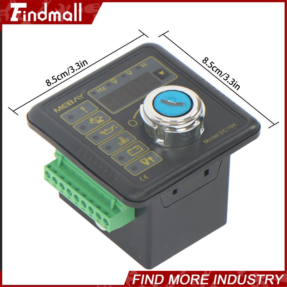 Findmall DC10K Generator Controller Manual Start Module For Genset Systems