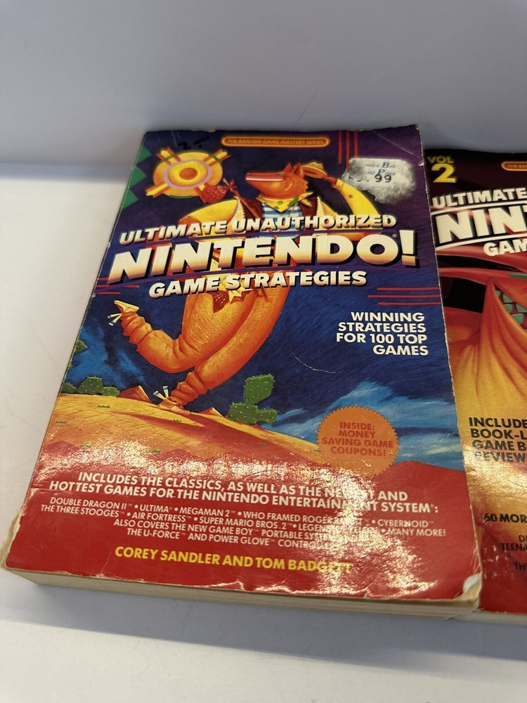 Ultimate Unauthorized Nintendo Game Stratergies -1 ,2 & Nintendo Secrets Book!