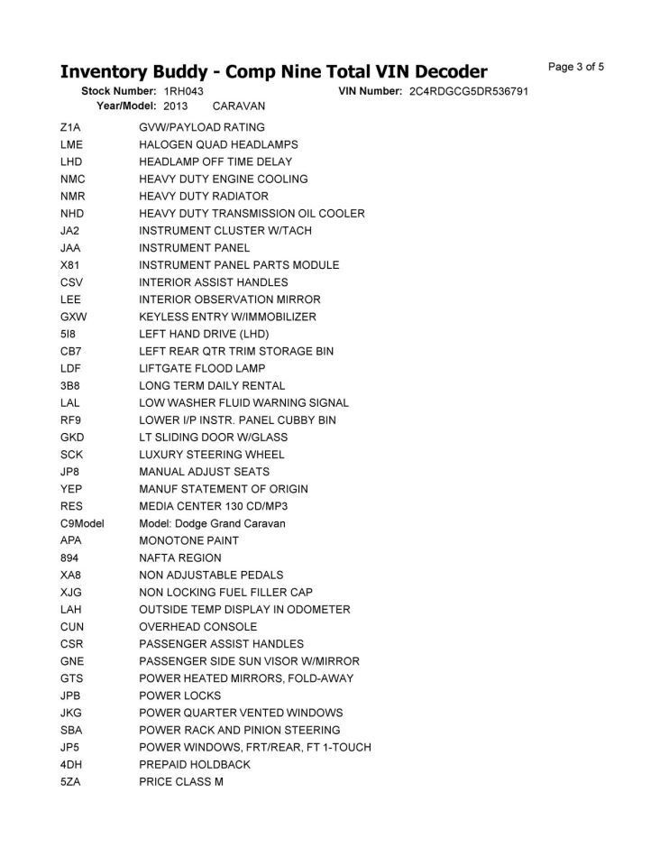 Stabilizer Bar Front Fits 08-20 CARAVAN 104886274