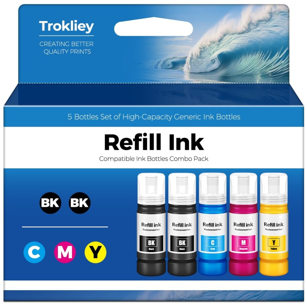 Professional Grade Ink Refill Bottles for ET Series Printers
