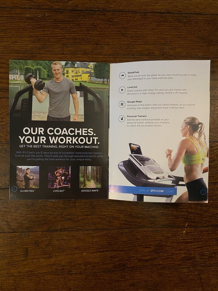 Nordic Track RW900 ifit exercise rower w/console and workout programs