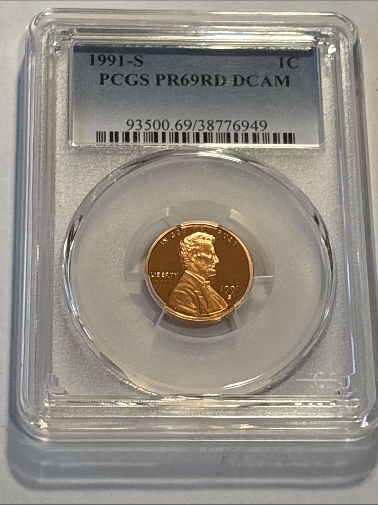 1991-S 5pc Proof Set - PCGS PR69DCAM