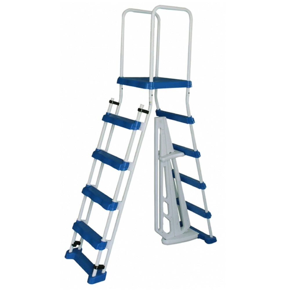 Above Ground A-Frame Swimming Pool Ladder with Removable Steps (Various Heights)