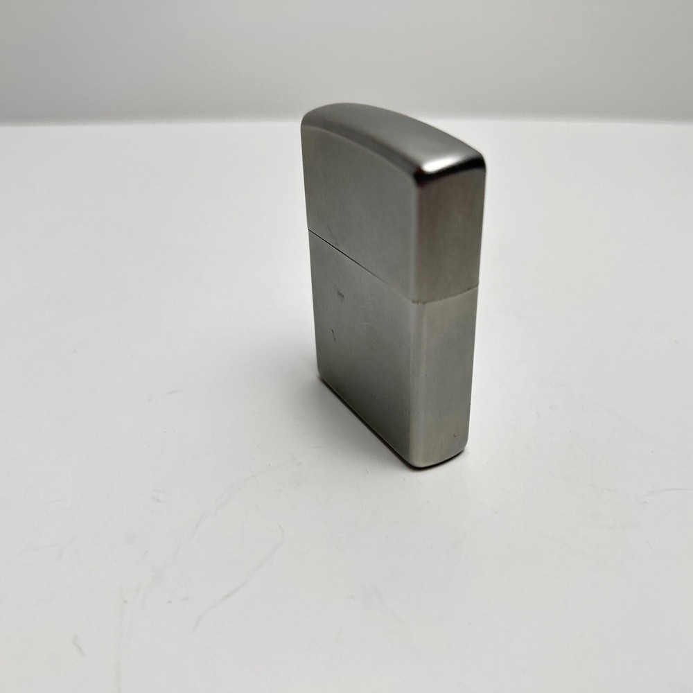 2012 Zippo Satin Brushed Chrome Lighter - Used