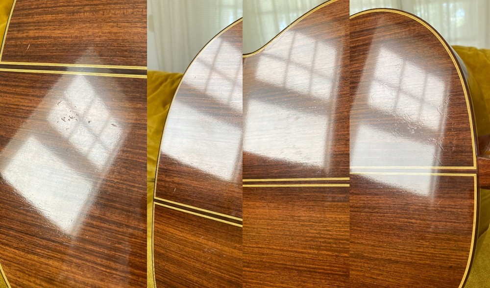 Mitsuru Tamura classical guitar No. 1500 – 1976 – solid wood, signed