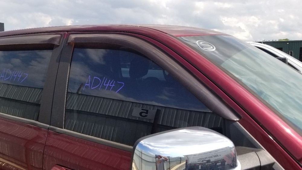 17 DODGE RAM 1500 CREW CAB DOOR ASSEMBLY FRONT RIGHT PASSENGER RED