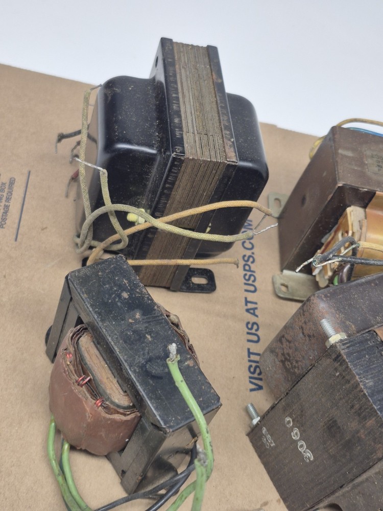 Audio Transformers Vintage Bundle Lot Of 7 Various Brands