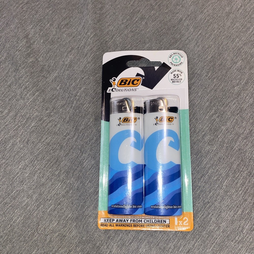 BIC Lighters 2 Pack New Evolutions