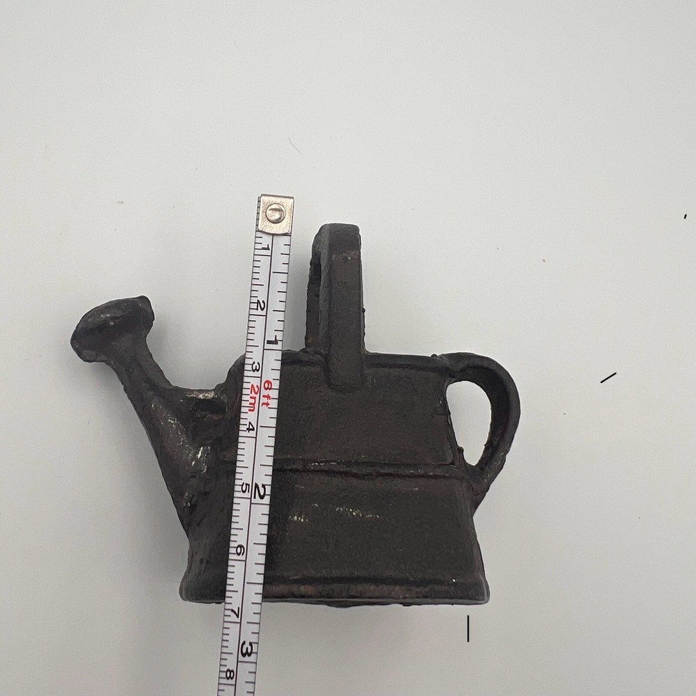 Cast Iron Farmhouse Decor Mini Watering Can