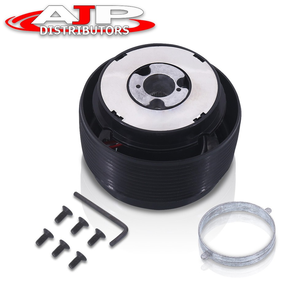 6 Bolt Steering Wheel Hub Adapter Quick Release For 1990-2005 Eclipse 1G 2G 3G