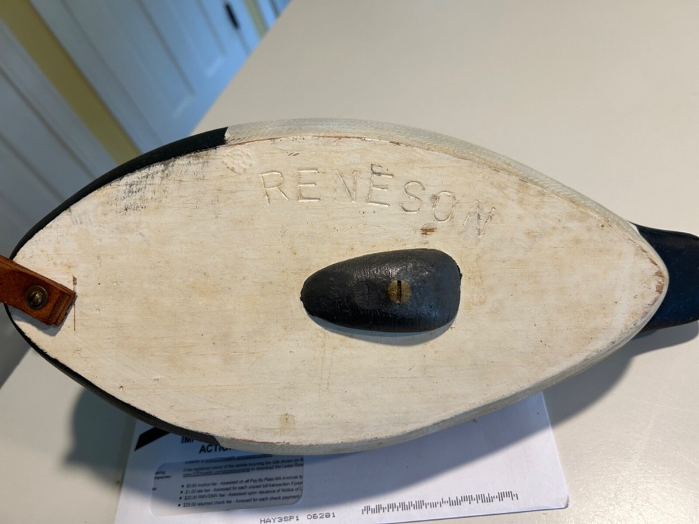 Chet Reneson Canvasback Decoy