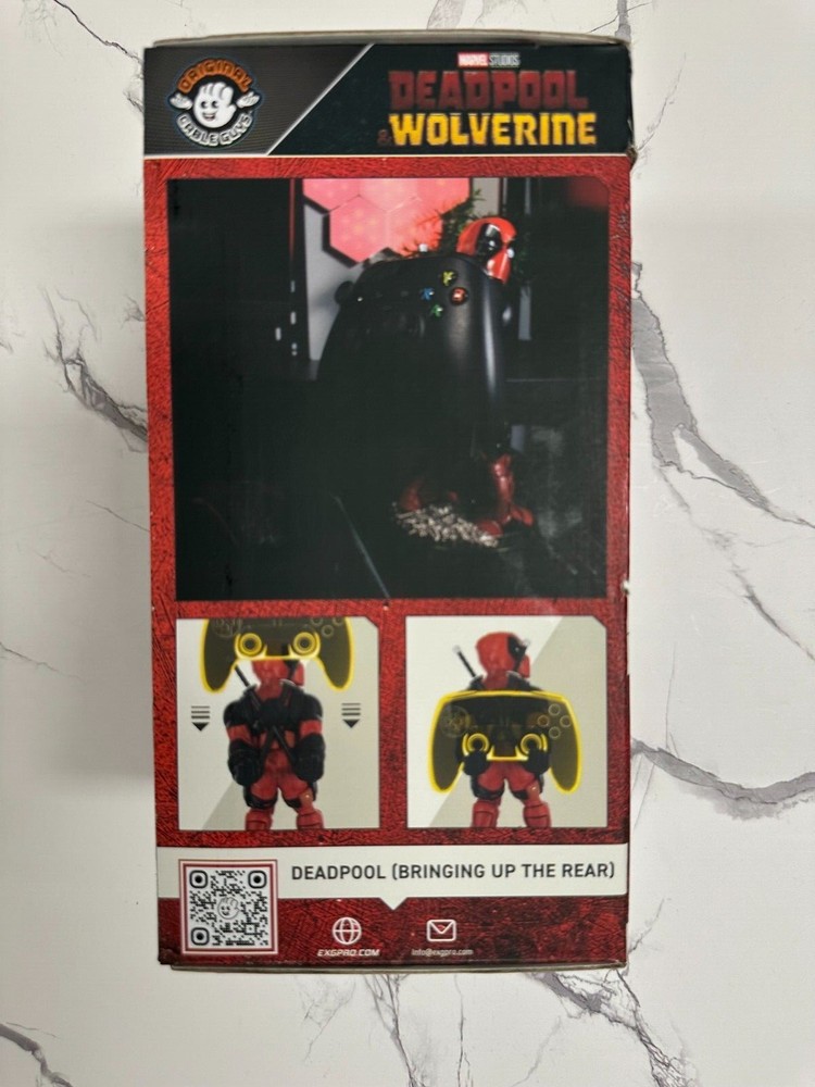 Cable Guys MARVEL-Deadpool/Wolverine/Venom/Spider-man Phone & Controller Holder