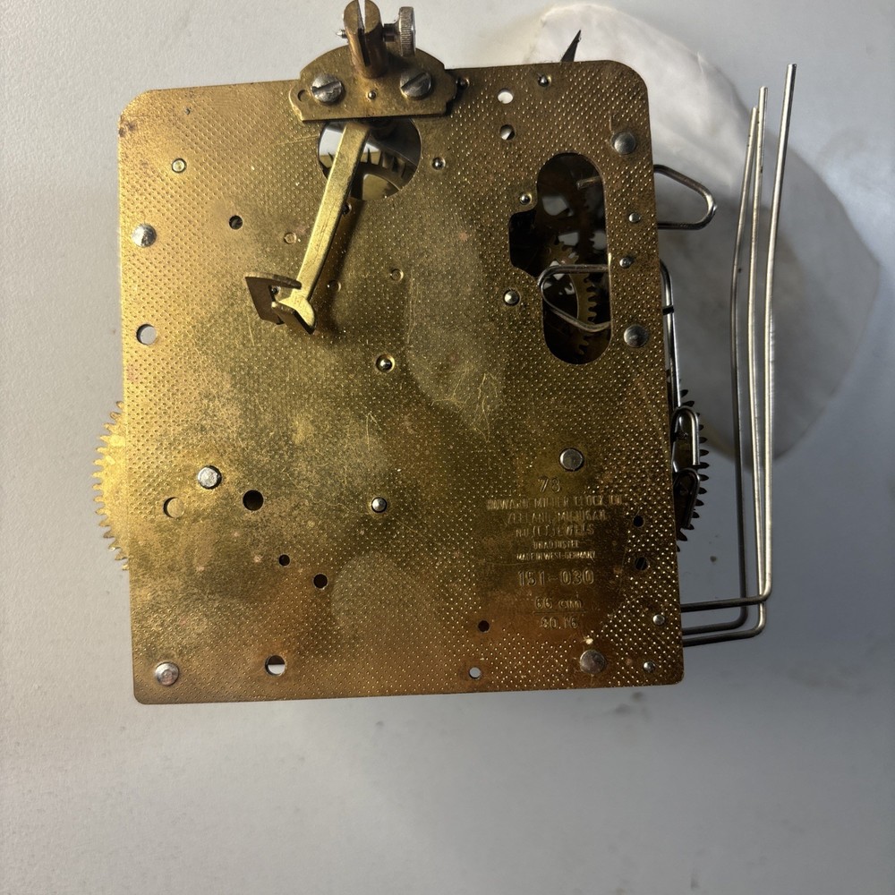 Vintage Howard Miller Clock Movement 151-030