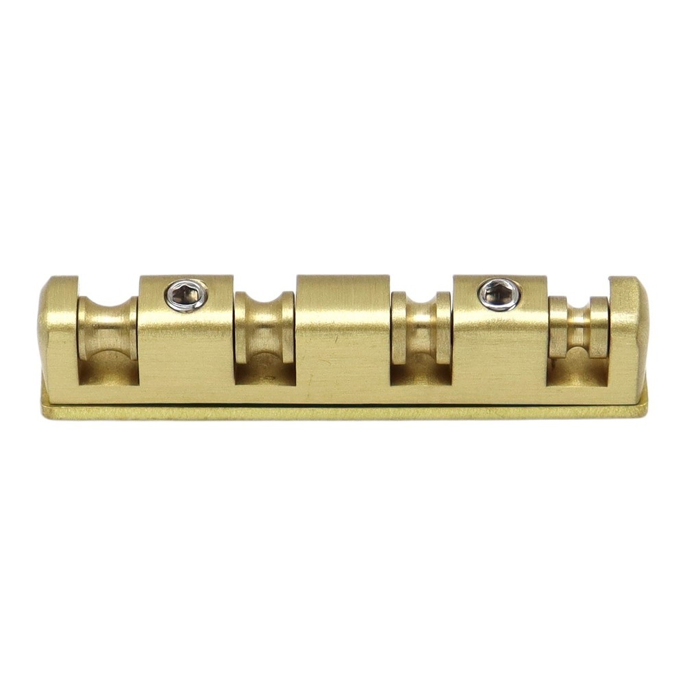 4 String Roller Bass Nut 38mm Split Regulation Adjustable Height Brass Nut