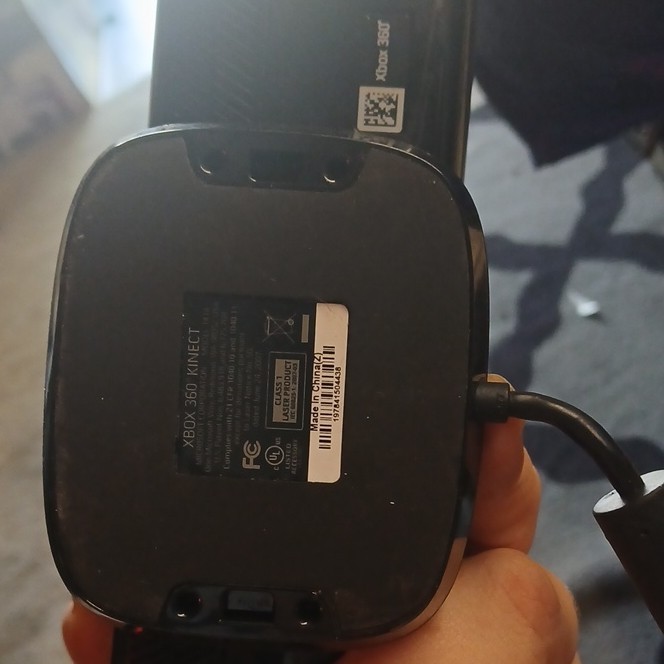 Microsoft Xbox 360 Kinect Motion Camera Sensor Black for Xbox 360